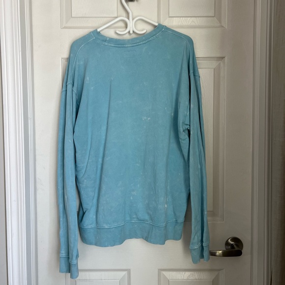 Obey sky blue crewneck sweatshirt - Picture 2 of 5